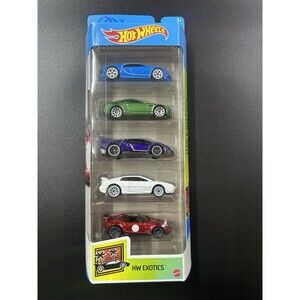 Hot Wheels 5 Pack HW EXOTICS GTN33